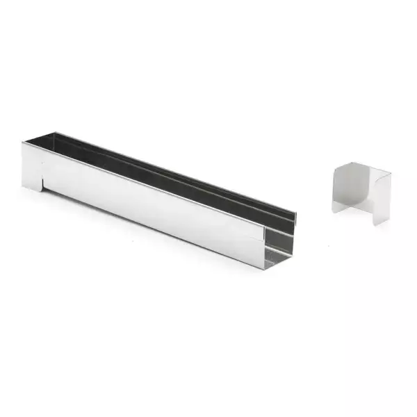 Gouttière à bûche démontable forme Carrée De Buyer