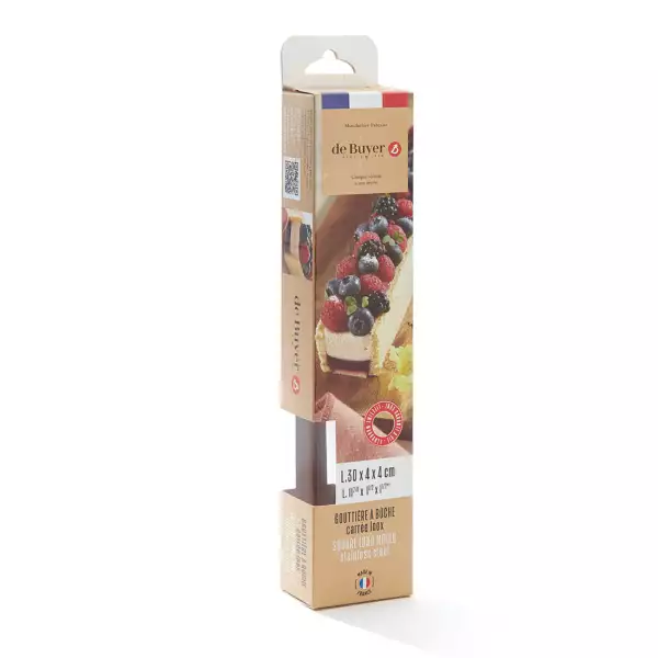 Gouttière à bûche démontable forme Carrée De Buyer