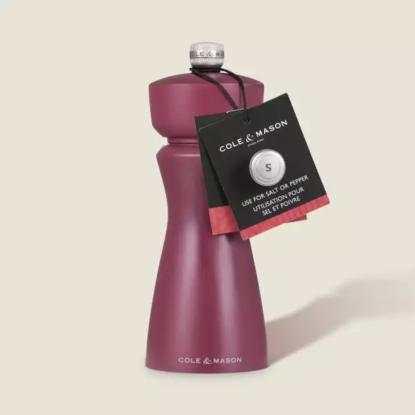 Moulin sel ou poivre mécanisme céramique Kenton Cole et Mason Violet Sishuan