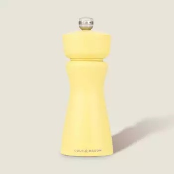 Moulin sel ou poivre mécanisme céramique Kenton Cole et Mason Jaune