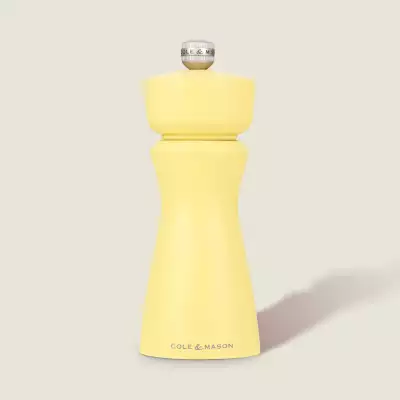 Moulin sel ou poivre mécanisme céramique Kenton Cole et Mason Jaune