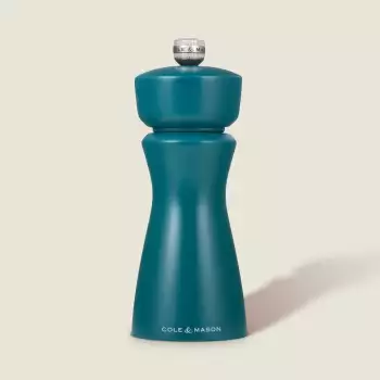 Moulin sel ou poivre mécanisme céramique Kenton Cole et Mason Bleu Turquoise