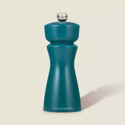 Moulin sel ou poivre mécanisme céramique Kenton Cole et Mason Bleu Turquoise
