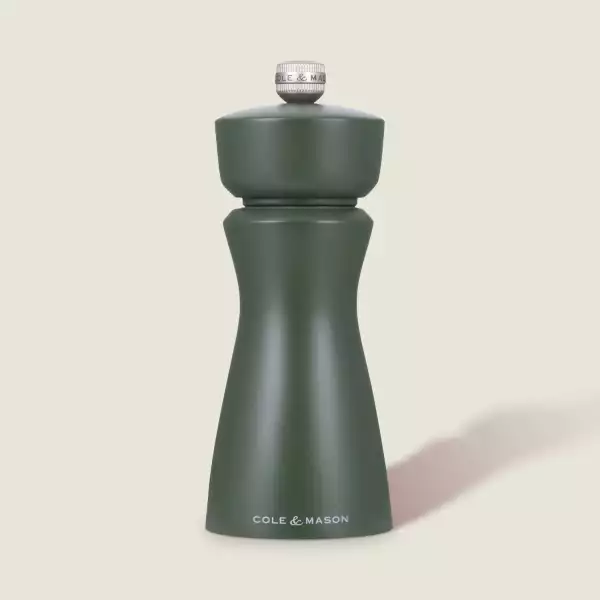Moulin sel ou poivre mécanisme céramique Kenton Cole et Mason Vert Foncé