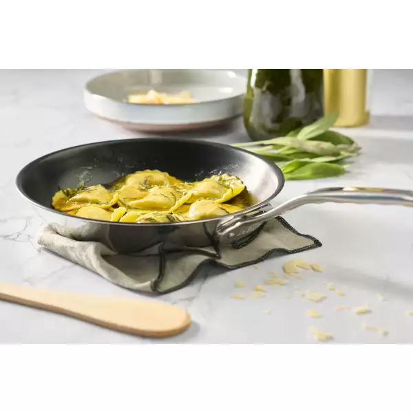 Lot poêle inox Affinity 28 cm + Poêle anti-adhésive Affinity 24 cm De Buyer