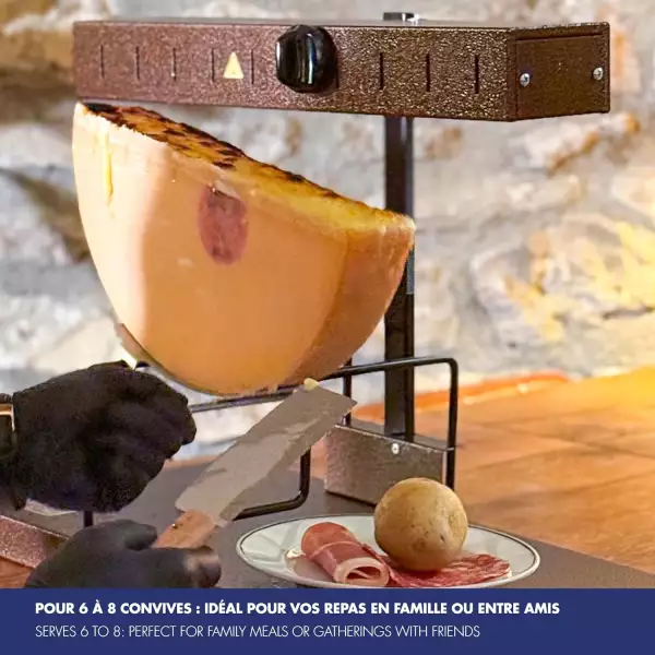 Appareil à raclette traditionnel Alpage Signatures Original Bron Coucke