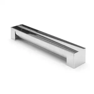 140x119 - Gouttière à bûche démontable forme ronde De Buyer 50 x 8 cm