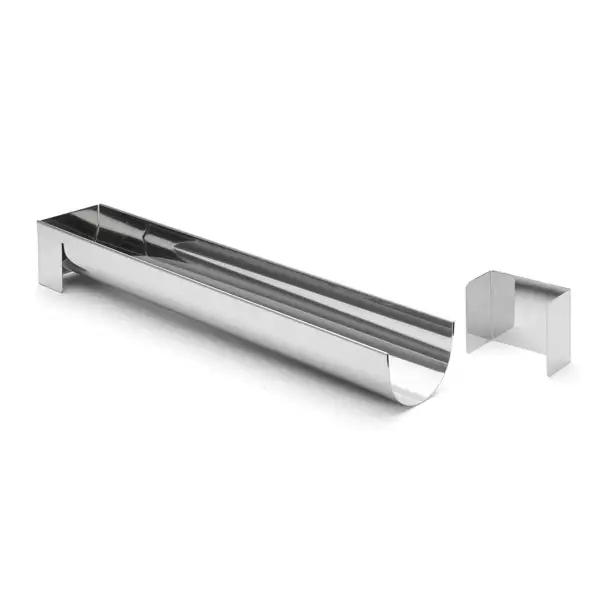 Gouttière à bûche démontable forme ronde De Buyer 30 x 4 cm