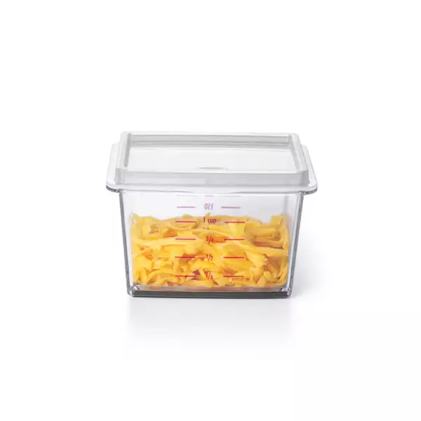 Râpe 4 Faces avec zesteur et récupérateur Oxo
