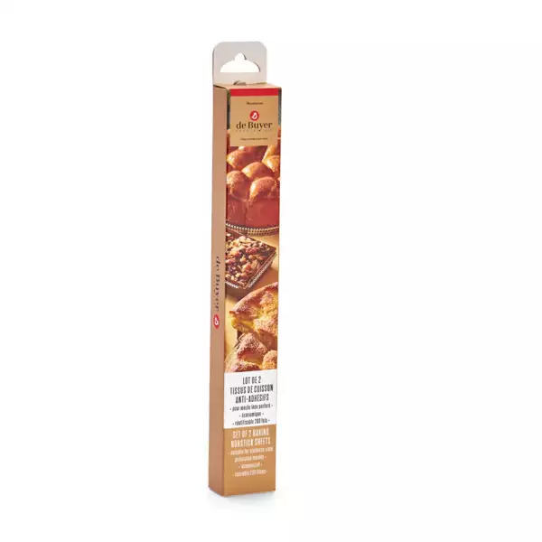 Feuille de Cuisson pour moule à cake inox De Buyer 3215.26