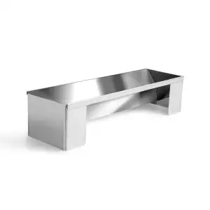 140x86 - Moule à Bûche Triangulaire Inox Ibili