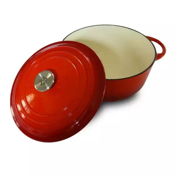 Staub - Cocotte en forme de tomate de céramique avec surface émaillée 405118550, 40511-855-0