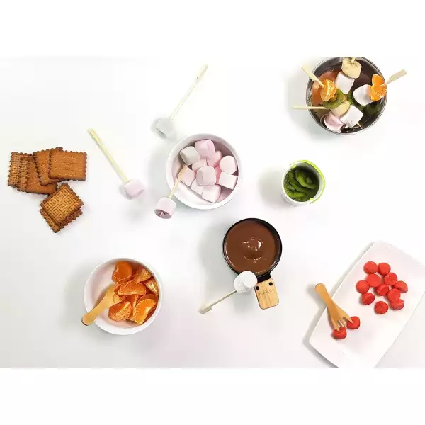 Fondue au Chocolat à la Bougie Lumi Choco Cookut Lot de 2