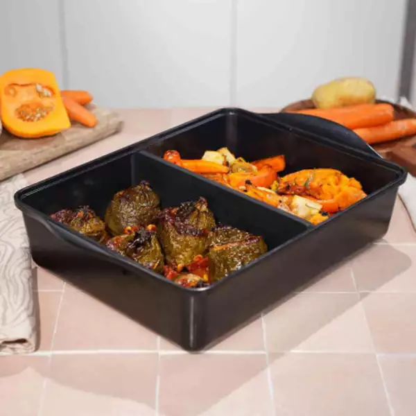 L'Incroyable Plat à Four ajustable Noir Graphite Cookut