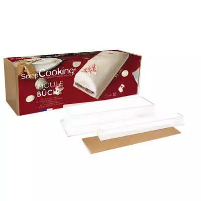 Moule à Bûche avec Insert réutilisable Scrapcooking