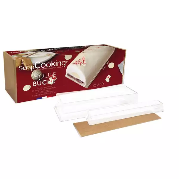 Moule à Bûche avec Insert réutilisable Scrapcooking