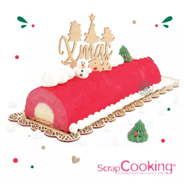 Moule à Bûche avec Insert réutilisable Scrapcooking