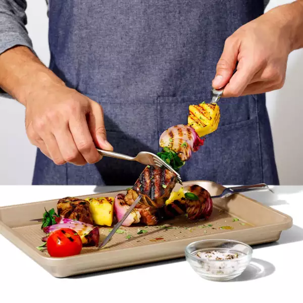 Set 6 piques à brochettes inox Oxo
