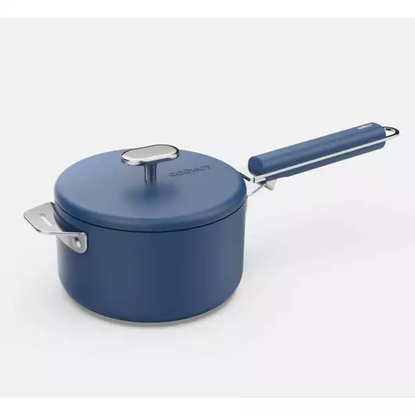 La merveilleuse casserole inox Bleu Myrtille Cookut