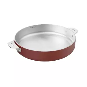 140x92 - La merveilleuse poêle inox Rouge Passion Cookut
