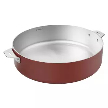La merveilleuse sauteuse inox Rouge Passion Cookut