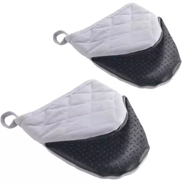 Lot 2 gants maniques antidérapants Metaltex