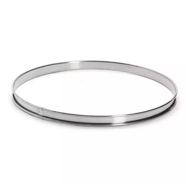 Cercle à tarte inox De Buyer