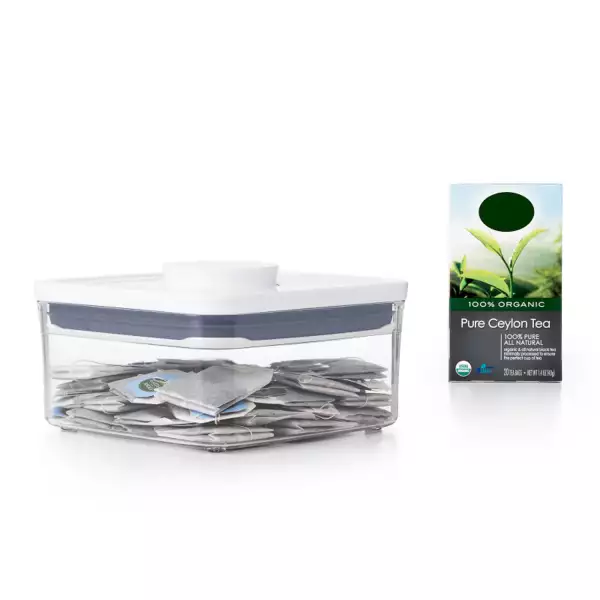 Boîte 1 litre carrée Pop Oxo 2.0