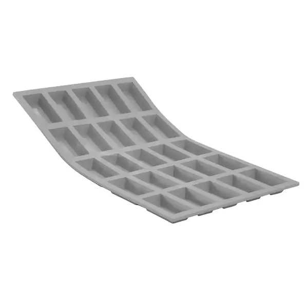Moule en silicone Elastomoule mini financiers De Buyer