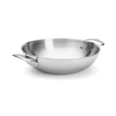 Wok inox avec anses 32 cm Affinity De Buyer