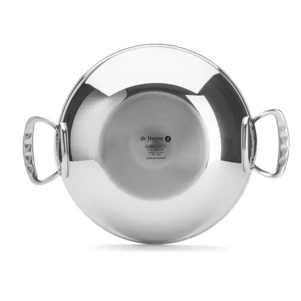 Wok inox avec anses 32 cm Affinity De Buyer
