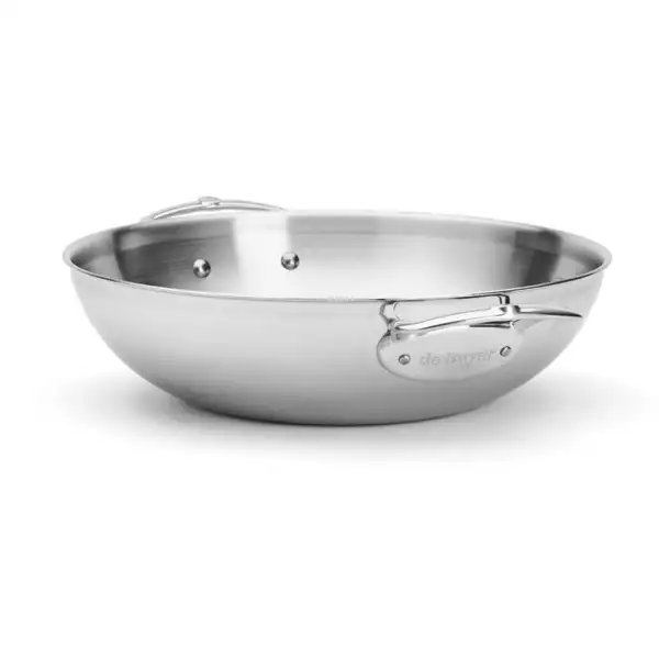 Wok inox avec anses 32 cm Affinity De Buyer