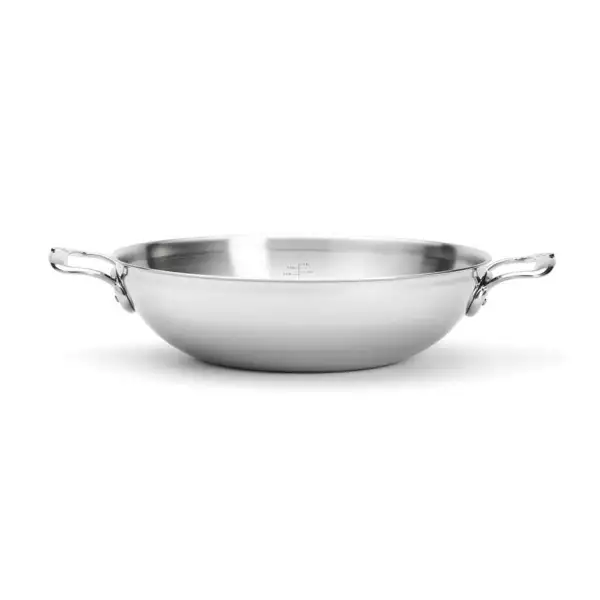 Wok inox avec anses 32 cm Affinity De Buyer