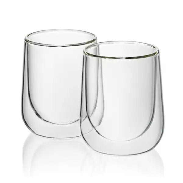 Lot 2 verres Cappuccino double paroi 180 ml Fontana Kela