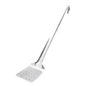 138x140 - Spatule monobloc perforée inox De Buyer Manche 35 cm