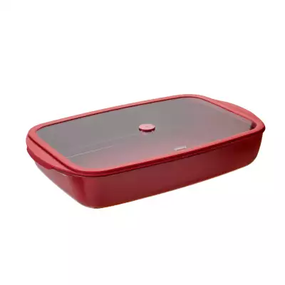 Plat à four avec couvercle Pebbly 3,6 litres