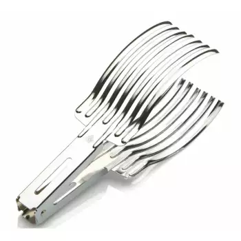 Pince coupe rôti inox