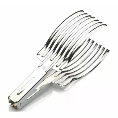 Pince coupe rôti inox