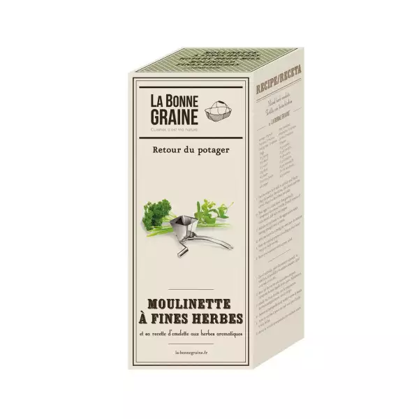 Moulin à fines herbes La Bonne Graine par Louis Tellier