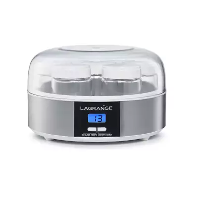 Yaourtière Lagrange avec 7 pots en verre