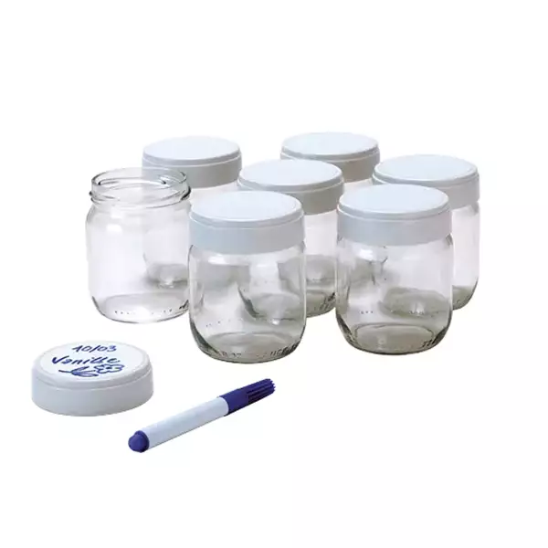 Yaourtière Lagrange avec 7 pots en verre