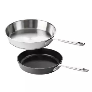 140x140 - Lot poêle à frire Maestro inox 28 cm et poêle Maestro céramique 24 cm Beka