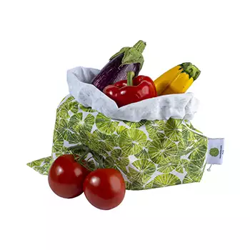 Sac à Salades motif Lime - Sacasalades