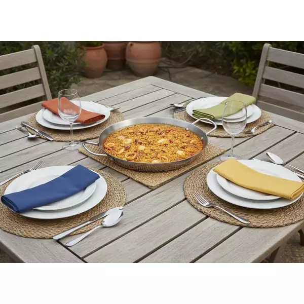 Poêle paella inox induction 5 ply Ibili