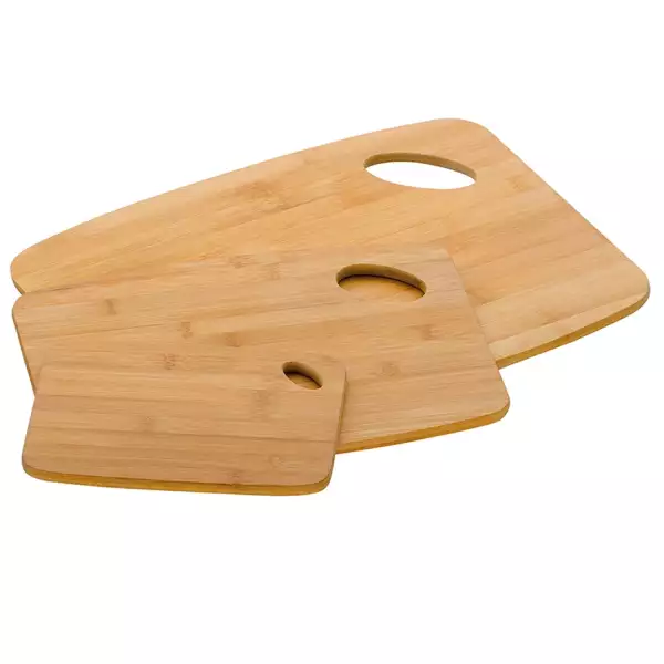Planche à découper Katana bambou Lot de 3