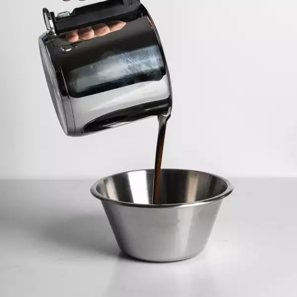 Bassine pâtissière inox conique fond plat De Buyer