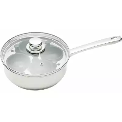 Sauteuse 4 pocheuses à oeuf KitchenCraft