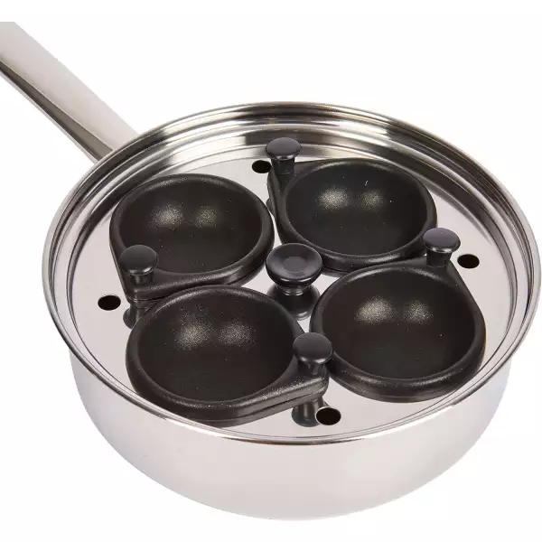 Sauteuse 4 pocheuses à oeuf KitchenCraft
