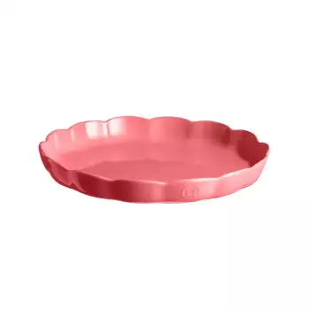Plat à tarte céramique Madeleine Emile Henry Rose Candy