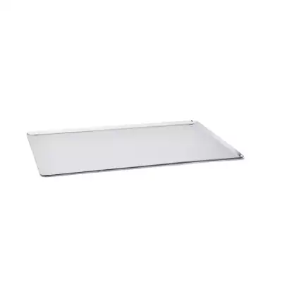 Plaque de cuisson inox bords pincés De Buyer 60 x 40 cm